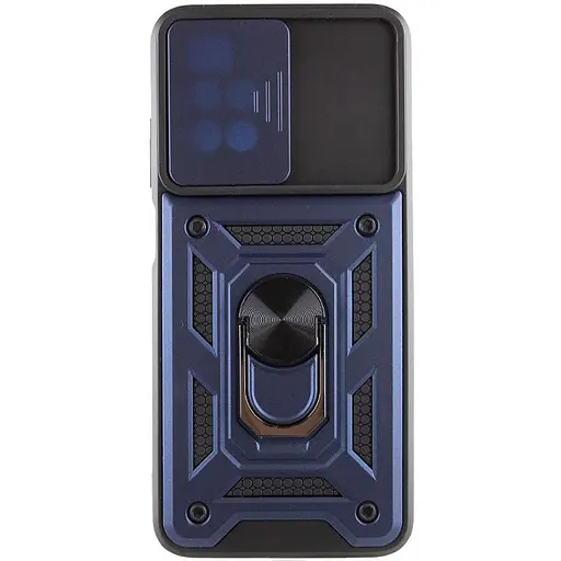 Чехол Ummi Camshield Serge Ring для Xiaomi Redmi 10 Синий - фото 2