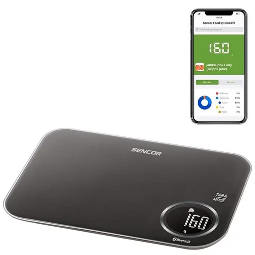 Весы кухонные Sencor SKS7078BK - фото 4