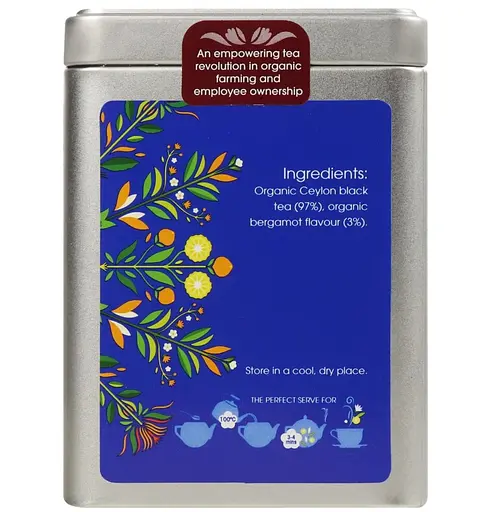 Чай черный English Tea Shop Earl Grey органический 100 г - фото 3
