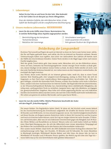 Sicher! C1.1 Kurs- und Arbeitsbuch Lektion 1-6 mit Audio-CD zu - фото 7