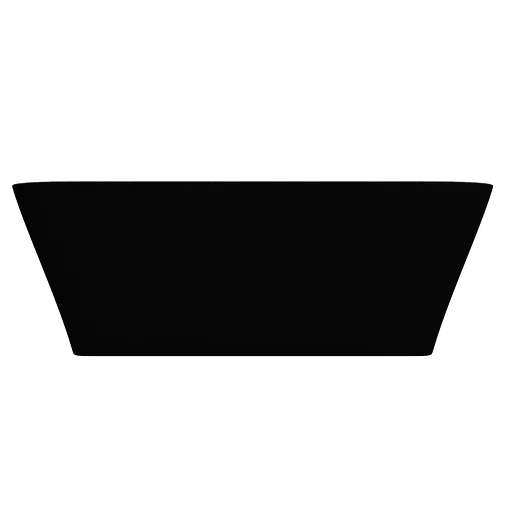 Ванна отдельностоящая матовая Amdcon Atlant 160x75 черная из литого камня ATLANT_160_BLACK_MAT Черный матовый - фото 10