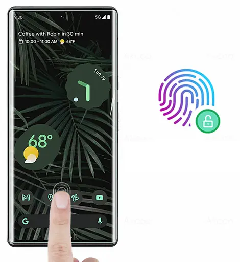 Захисне скло DK для Google Pixel 6 Pro UV Curved 015840 clear 2 шт. - фото 5