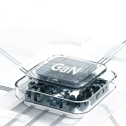 МЗП Usams US-CC202 GaN With Type-C Magnetic Retractable Cable Module XMF Ser. 35W (2USB-C) White - фото 3