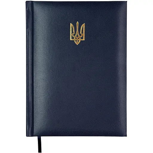 Ежедневник недатированный Buromax Powerful A5 бумвинил/поролон 336 страниц темно-синий (BM.20710-03)