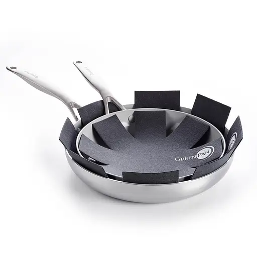Захист для зберігання сковорідок GreenPan чорний 3 шт. (00000048696) - фото 3