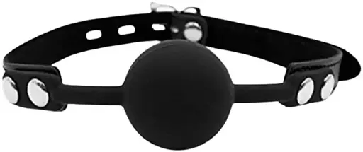 Кляп I'MCUM MouthBond Ball Чорний (IM-SM216_bk)