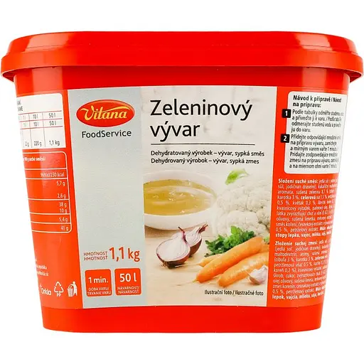 Бульон Vitana овощной 1.1 кг