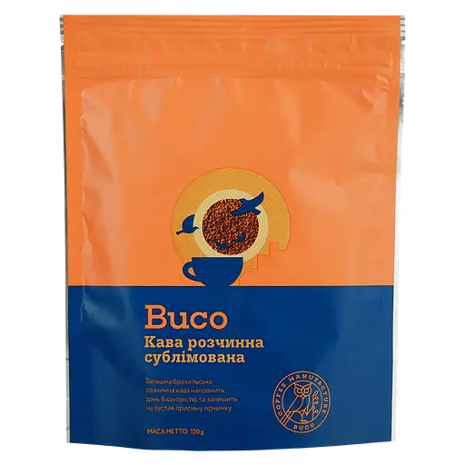 Кава розчинна Buco Ранкова натуральна 120 г
