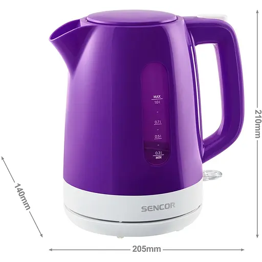 Електрочайник Sencor SWK 1025VT 1 л - фото 4