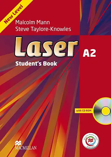 Laser. Student's Book A2 + CD Rom + Macmillan Practice Online