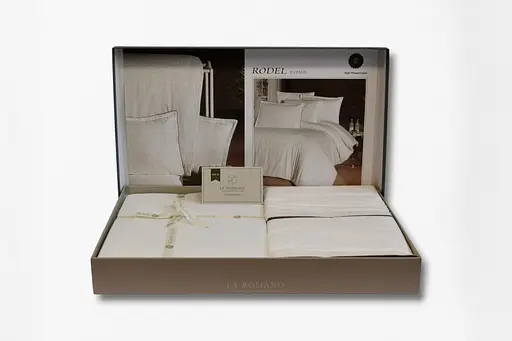 Постельное белье Rodel Cream Сатин Делюкс La Romano pbe0051958 - фото 3