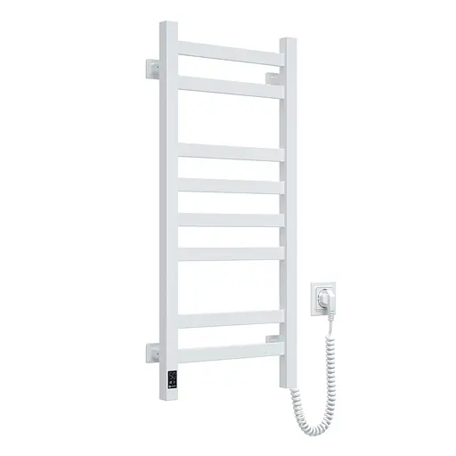 Електрична рушникосушка Navin Авангард 360x800 Sensor правобічна з таймером, біла 00-044050-5080, Білий, Праве, Електронний - фото 2