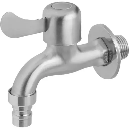 Кран для поливу Kroner KRP Edelstahl Klassisch - ESG0991 1/2'' ЗР (CV035450) - фото 1