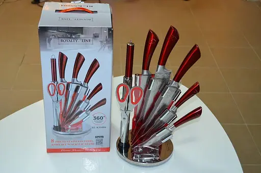 Набор кухонных ножей Royalty Line Switzerland RL-KSS804 - фото 3