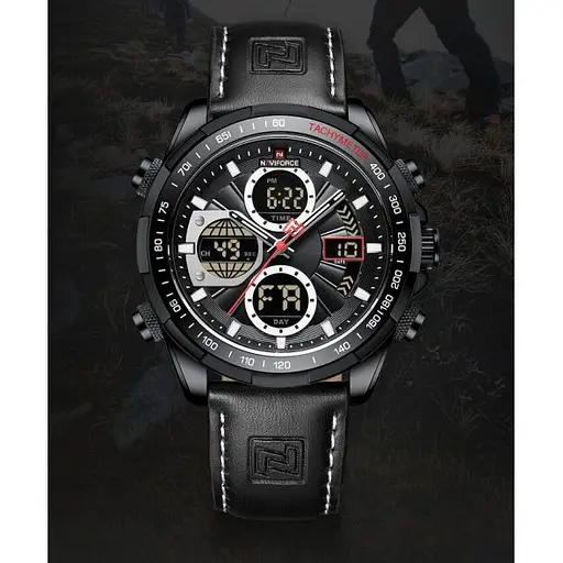 Мужские наручные часы Naviforce Fly (Black) - фото 9