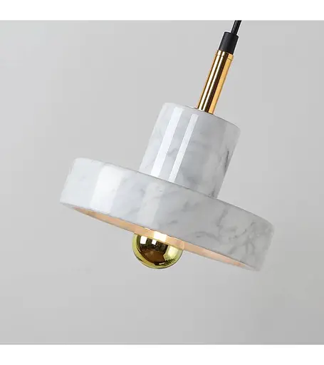 Люстра-підвіс Romin 8831 білий мармур - фото 2