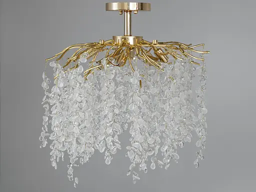 Стельова кришталева люстра Гліцинія - фото 3