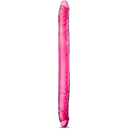Двосторонній фалоімітатор B Yours 16 Inch Double Dildo 40.6 см рожевий