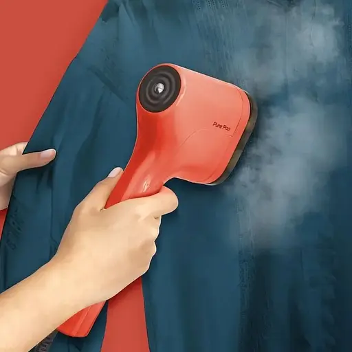 Tefal Отпариватель компактный Pure Pop, 1300Вт, 70мл, постоянный пар - 20гр, красный - фото 7