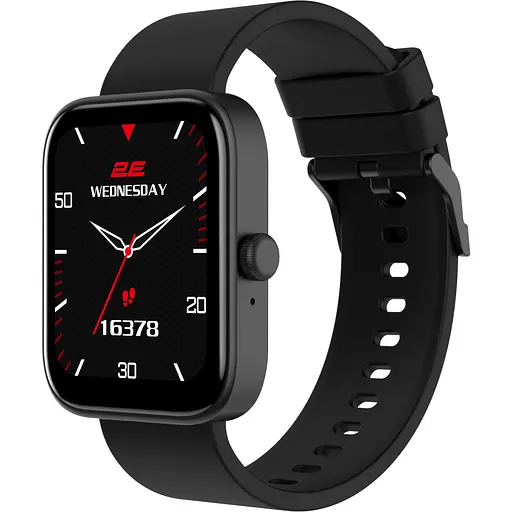 Смарт-годинник 2E Alpha SQ Music Edition AMOLED, BT 5.2, Чорний