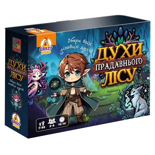 Гра настільна "Духи прадавнього лісу" Vladi Toys VT8055-48, 4 персонажі - фото 1