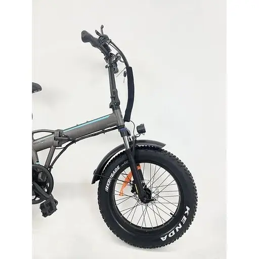 Электровелосипед E-scooter FateBike Mega 1000 1200W 48V 21Ah серый - фото 2