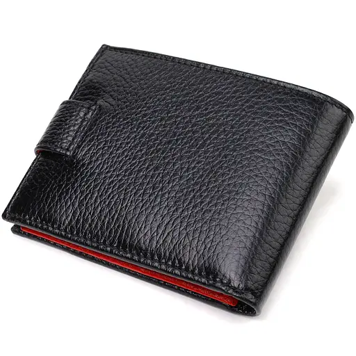 Мужской кожаный кошелек Canpellini 11х8.3х1 см acs0025707 - фото 2