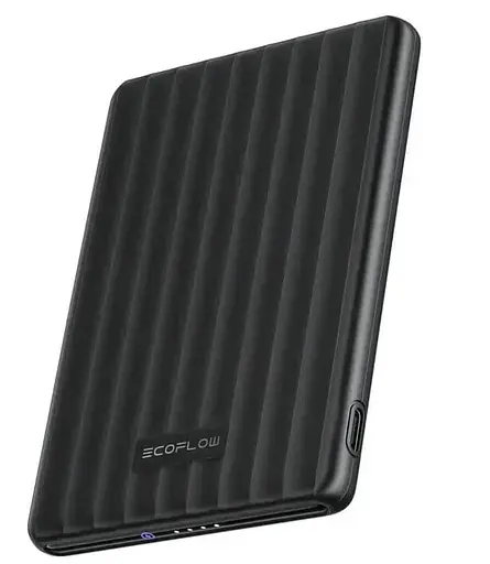 Павербанк EcoFlow RAPID Mag Black 5 000 mAh / 15 Вт (EF-RAPIDQI1-5K-B-EU) - фото 1