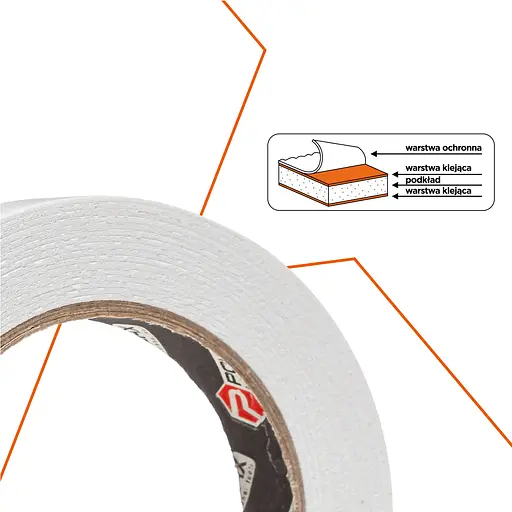 Скотч двухсторонний Polax клейкая лента на вспененной основе 19 мм х 5 м (101-030) - фото 6