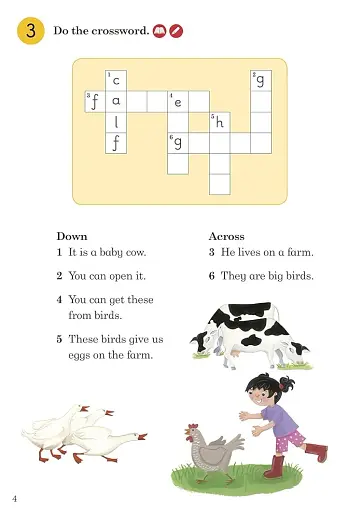 Ladybird Readers 1 Topsy and Tim. Go to the Farm Activity Book - фото 4