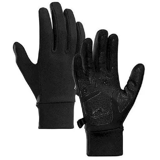 Перчатки трикотажные с улучшенным хватом Naturehike NH20FS032 L черные