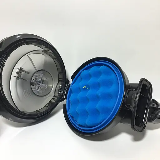 Контейнер для пыли+крышка, фильтр, вентилятор турбины на пылесос Samsung VC15K4176HG, SC15K4170HG, DJ97-02402L - фото 7