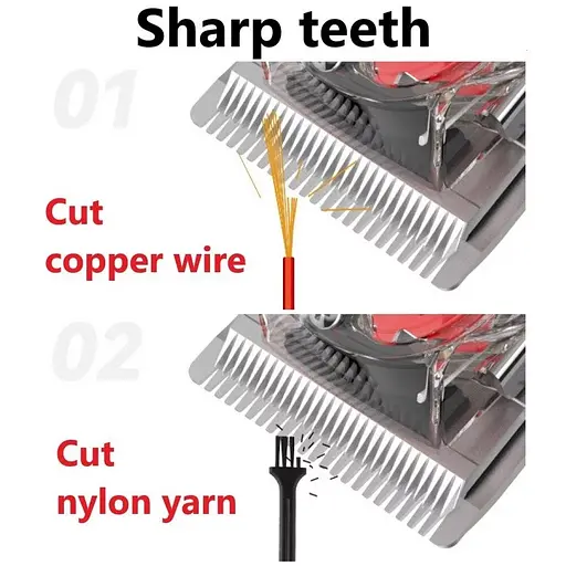 Машинка для стрижки волосся Barber Kemei Km-1761 - фото 2