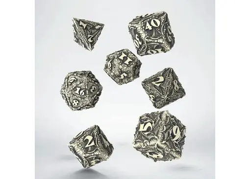 Набор кубиков Dracopolis Dice Set: Scandinavian Blackfang , 7 шт. (SDCP01) - фото 2