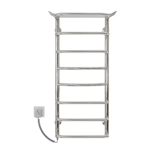 Електрична Сушарка для рушників Kosser Канна 900x400/8 EL рег. ДК05EL, Хром, Ліве - фото 2