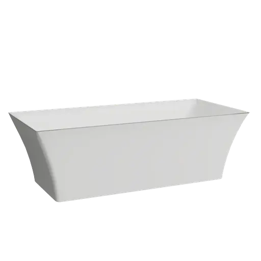Ванна отдельностоящая матовая Amdcon Sparta 173x73 из литого камня SPARTA_173_MAT Белый матовый - фото 8