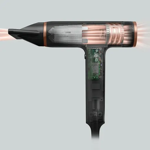 Фен Rowenta T-Shape Maestria Nano, 1700Вт, 3 режима, диффузор, ионизация, холодный обдув, черный - фото 8