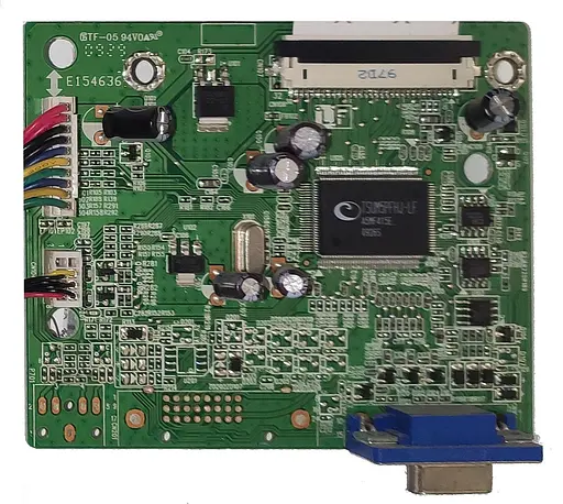 Материнская плата монитора HP LE1901 ILIF-118 REV.A (49211300100R) "Б/У" - фото 1