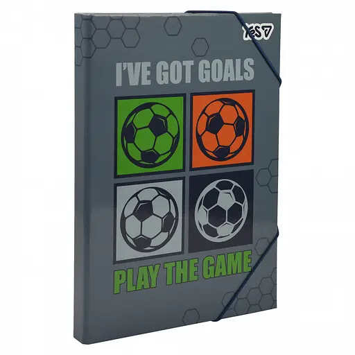 Папка для труда А4 Yes Football картонная (500255) - фото 2