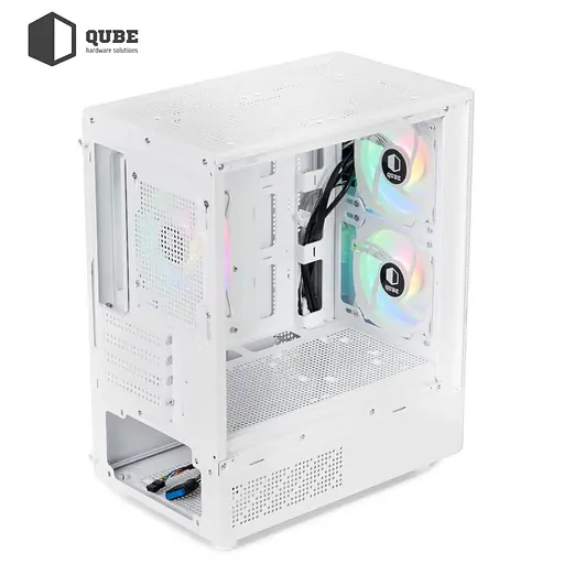 Корпус QUBE GEON ARGB White (GEON_GWNU3) - фото 9