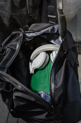 Дорожная спортивная сумка для тренировок Mark Ryden MR8066 33 литра (Черный) - фото 7