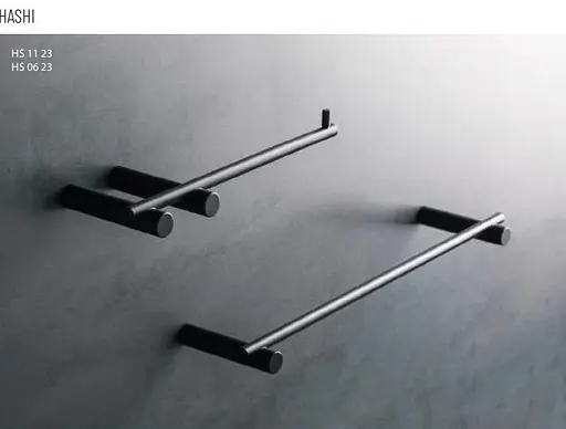 Тримач для туалетного паперу закритий Stilhaus Hashi Black matt HS1123 Чорний матовий - фото 2