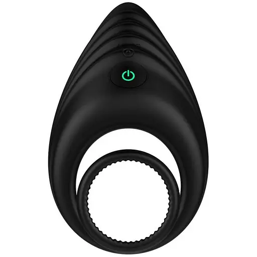 Ерекційне віброкільце Nexus Enhance Vibrating Cock and Ball Ring подвійне