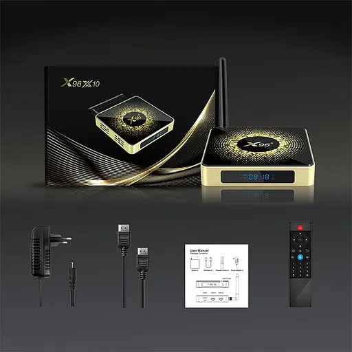 Смарт ТВ приставка X96 X10 8/64 Гб Smart TV Box Android - фото 6