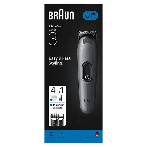 Тример Braun Series 3 AIO 3500 (80789918) - фото 8