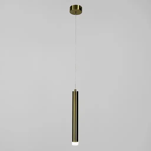 Одинарний підвіс у латунному корпусі 32х3,5 см | Арт. A075/1 AB | Line F - фото 4