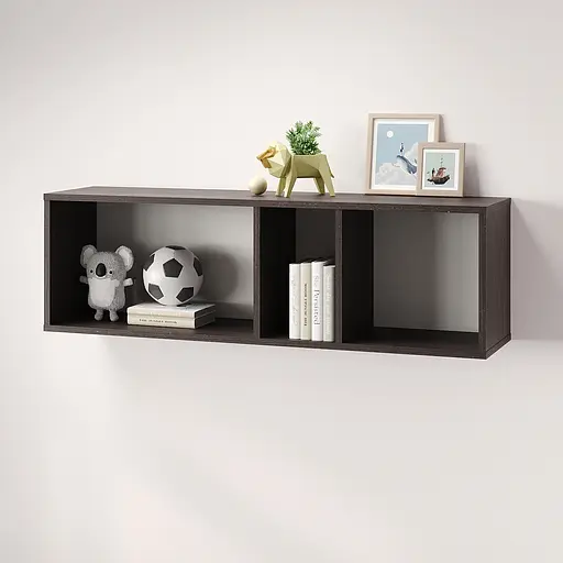 Полка настенная MebelStar Лилу 110x27x34 см Дуб ристрето (MBS-1365) - фото 2