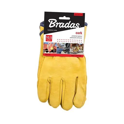 Рукавички захисні Bradas CORK з козячої шкіри розмір 10½ RWC105 - фото 2