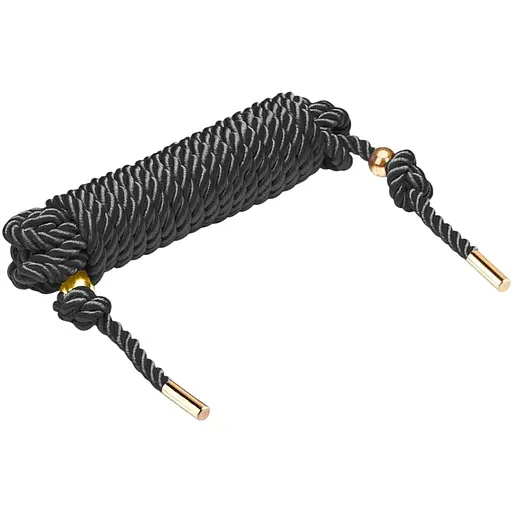 Мотузка для бондажу Liebe Seele Shibari Rope 5 м чорний