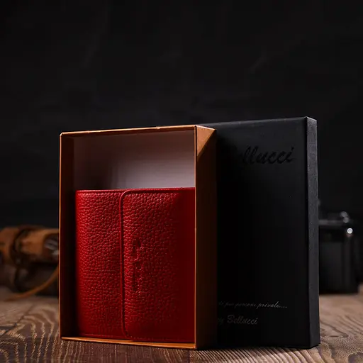 Кожаный женский кошелек Tony Bellucci 10х10х1 см acs0026994 - фото 8